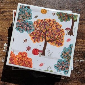 Fall Coasters - Set of 4